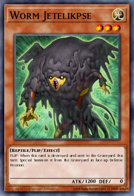 Worm Jetelikpse Yu-Gi-Oh card