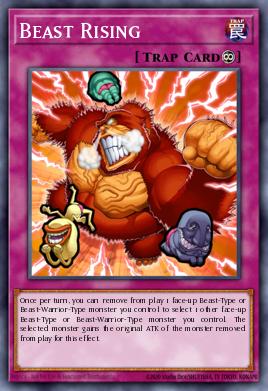 Beast Rising Yu-Gi-Oh card