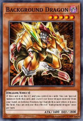 Background Dragon Yu-Gi-Oh card