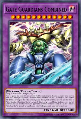 Gate Guardians Combined Yu-Gi-Oh card