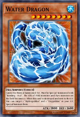 Water Dragon Yu-Gi-Oh card