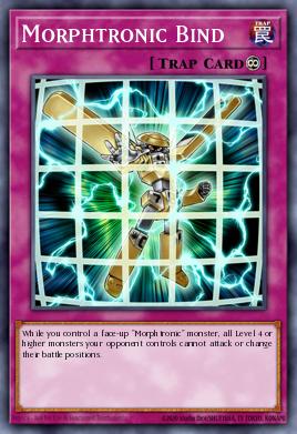 Morphtronic Bind Yu-Gi-Oh card