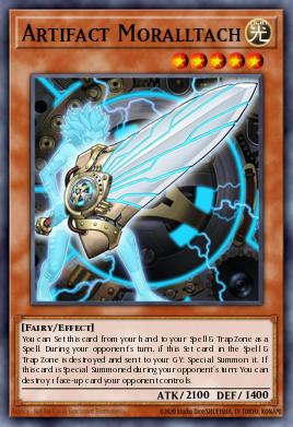 Artifact Moralltach Yu-Gi-Oh card