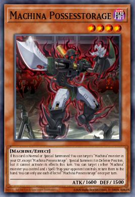 Machina Possesstorage Yu-Gi-Oh card