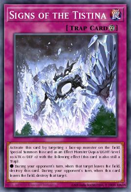 Signs of the Tistina Yu-Gi-Oh card