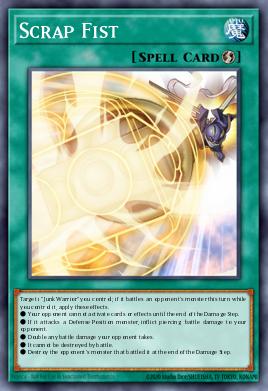 Scrap Fist Yu-Gi-Oh card