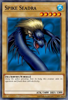Spike Seadra Yu-Gi-Oh card