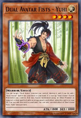 Dual Avatar Fists - Yuhi Yu-Gi-Oh card