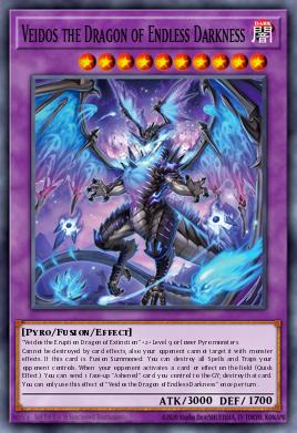 Veidos the Dragon of Endless Darkness Yu-Gi-Oh card