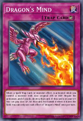 Dragon's Mind Yu-Gi-Oh card