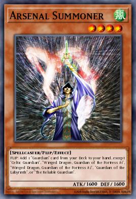 Arsenal Summoner Yu-Gi-Oh card