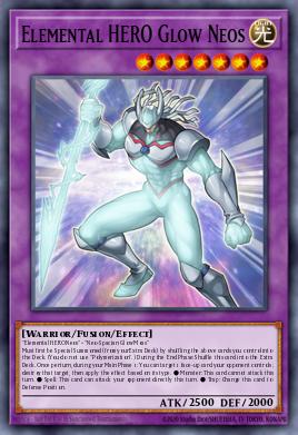 Elemental HERO Glow Neos Yu-Gi-Oh card
