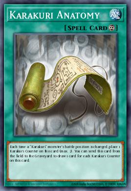 Karakuri Anatomy Yu-Gi-Oh card