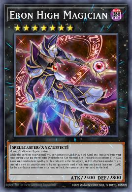 Ebon High Magician Yu-Gi-Oh card