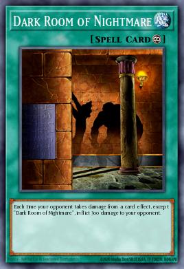 Dark Room of Nightmare Yu-Gi-Oh card