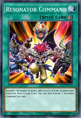 Resonator Command Yu-Gi-Oh card