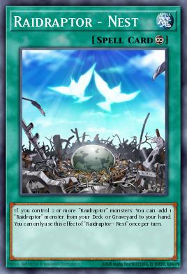 Raidraptor - Nest Yu-Gi-Oh card