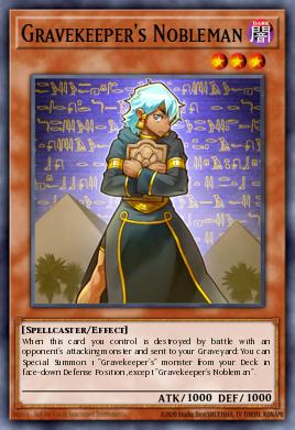 Gravekeeper's Nobleman Yu-Gi-Oh card