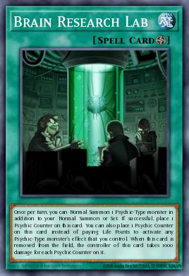 Brain Research Lab Yu-Gi-Oh card