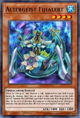Altergeist Fijialert Yu-Gi-Oh card