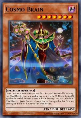 Cosmo Brain Yu-Gi-Oh card