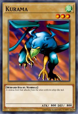 Kurama Yu-Gi-Oh card