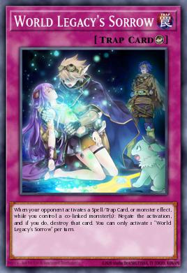 World Legacy's Sorrow Yu-Gi-Oh card