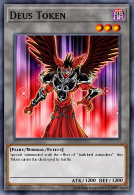 Deus Token Yu-Gi-Oh card