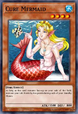Cure Mermaid Yu-Gi-Oh card