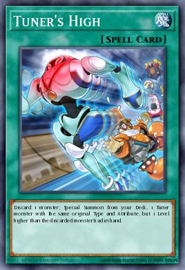 Tuner's High Yu-Gi-Oh card