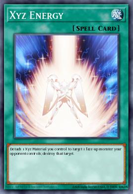 Xyz Energy Yu-Gi-Oh card