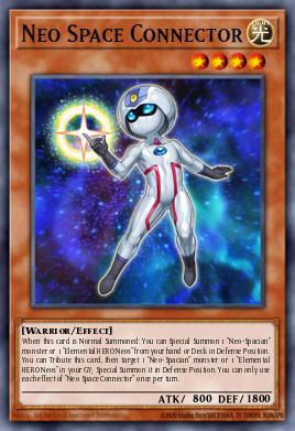 Neo Space Connector Yu-Gi-Oh card