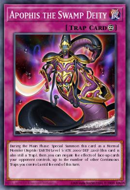 Apophis the Swamp Deity Yu-Gi-Oh card