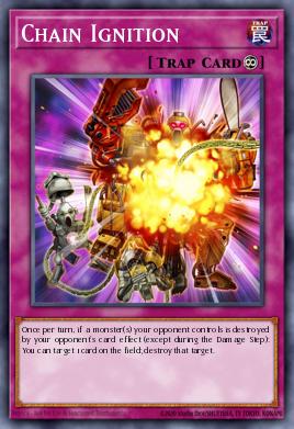 Chain Ignition Yu-Gi-Oh card