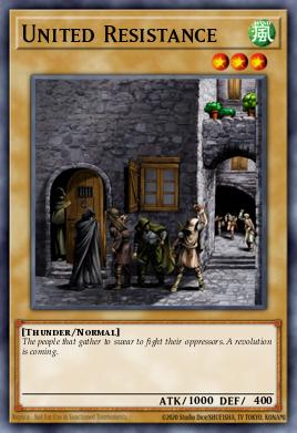 United Resistance Yu-Gi-Oh card