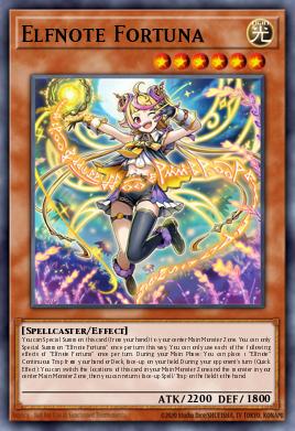 Elfnote Fortuna Yu-Gi-Oh card