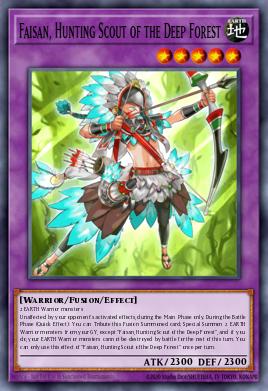 Faisan, Hunting Scout of the Deep Forest Yu-Gi-Oh card
