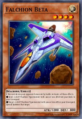 Falchion Beta Yu-Gi-Oh card
