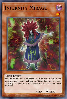 Infernity Mirage Yu-Gi-Oh card