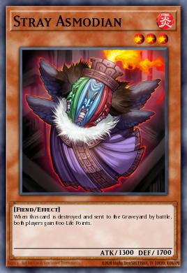 Stray Asmodian Yu-Gi-Oh card