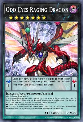Odd-Eyes Raging Dragon Yu-Gi-Oh card