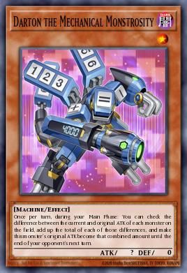 Darton the Mechanical Monstrosity Yu-Gi-Oh card