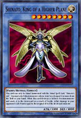 Shinato, King of a Higher Plane Yu-Gi-Oh card