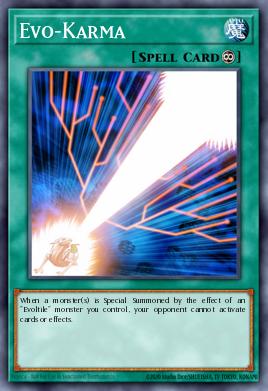 Evo-Karma Yu-Gi-Oh card