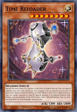 Time Reloader Yu-Gi-Oh card