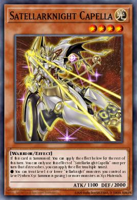 Satellarknight Capella Yu-Gi-Oh card