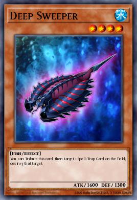 Deep Sweeper Yu-Gi-Oh card