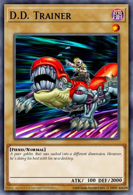 D.D. Trainer Yu-Gi-Oh card