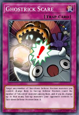 Ghostrick Scare Yu-Gi-Oh card