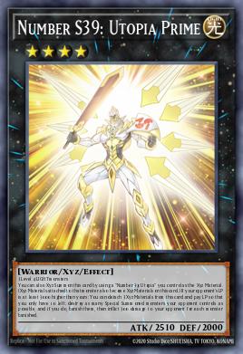 Number S39: Utopia Prime Yu-Gi-Oh card